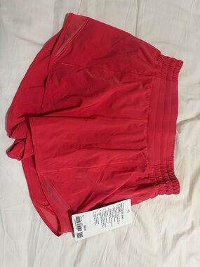 lululemon athletica Women’s Red Athletic Shorts